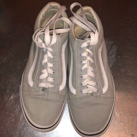 grey vans size 8
